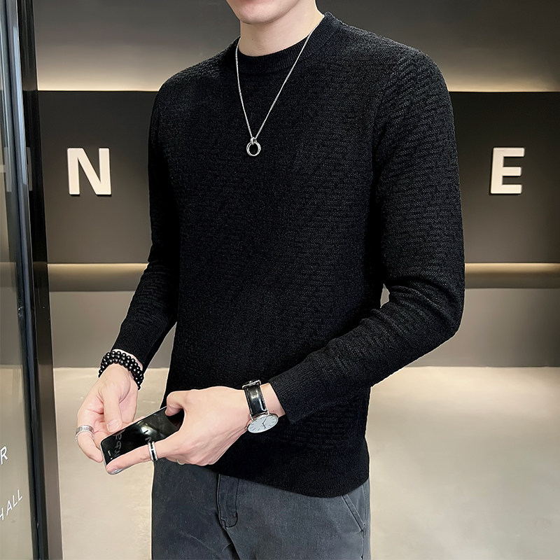 店主风高品质简约休闲纯色套头男士打底外穿毛衣男B255M04P68,男装针织衫/毛衣,电商B255