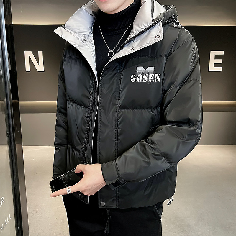 B255-8852-P1752022冬季新款店主风连帽羽绒服休闲高品质外套男,男装羽绒服,电商B255