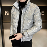 B255-5502-P1652022秋季新款高品质男士羽绒服简约潮立领外套男，男装羽绒服，电商B255