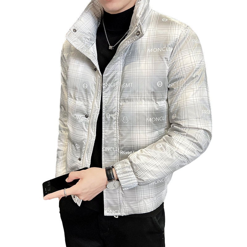 B255-5504-P165男士店主风羽绒服潮流百搭外套立领个性男,男装羽绒服,电商B255