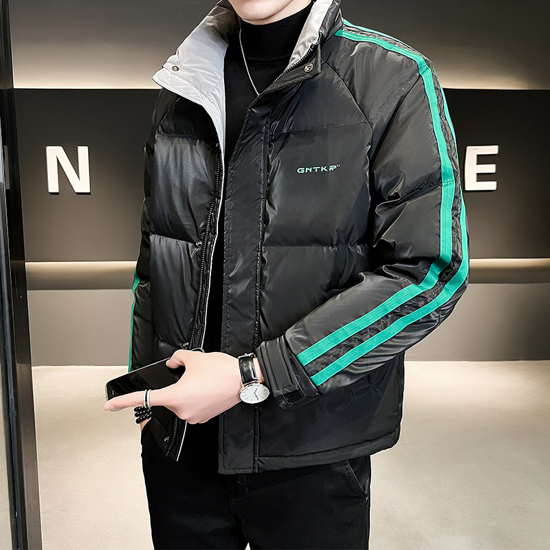 B255-5517-P165 2022冬季新男士立领简约百搭潮流高品质羽绒服男图片