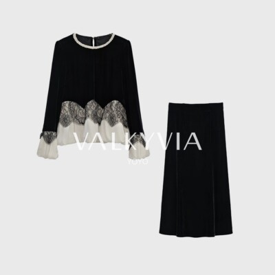 【爆米花专属】春款新款新中式外套百搭半身裙套装Q53TZW5066