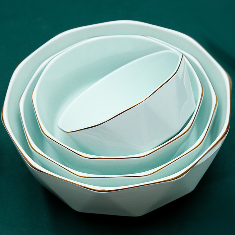 轻奢泡面碗陶瓷饭碗崇正