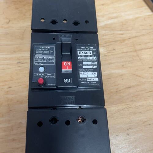 议价日立漏电断路器 EX50B 3P 20A AC100-200可维修