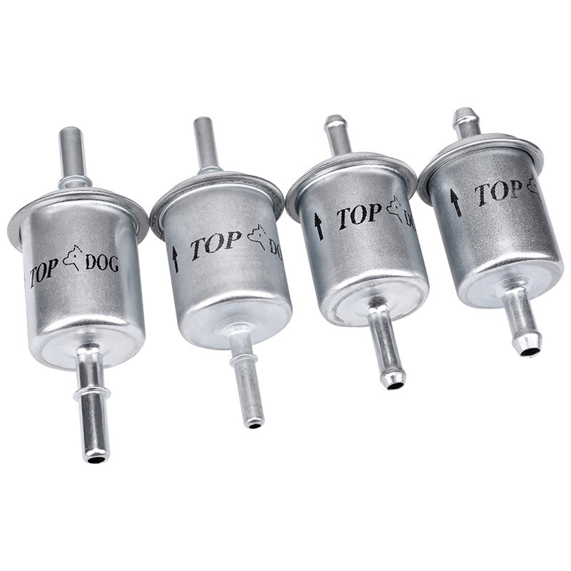 电喷摩托车高压油管金属油杯汽油滤芯过滤器燃油管加厚送卡箍通用