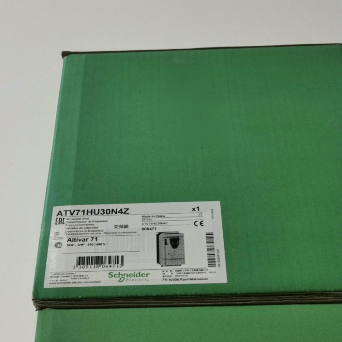 施耐德变频器ATV71HU30N4Z伺服电机SH30702P12F200传感器继电