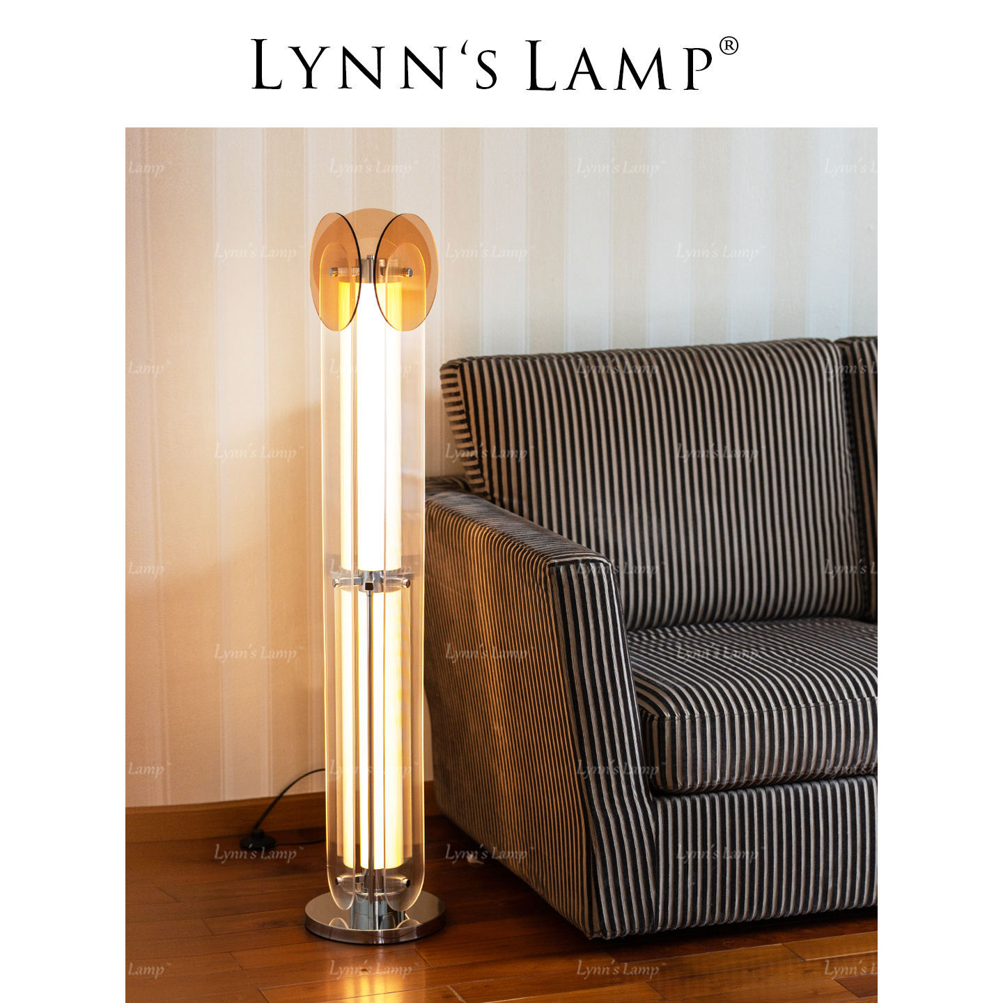 Lynn's立意彩色亚克力落地灯