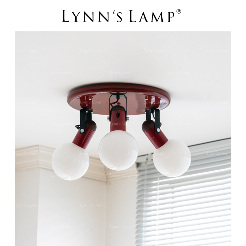Lynn's立意包豪斯万向头吸顶灯