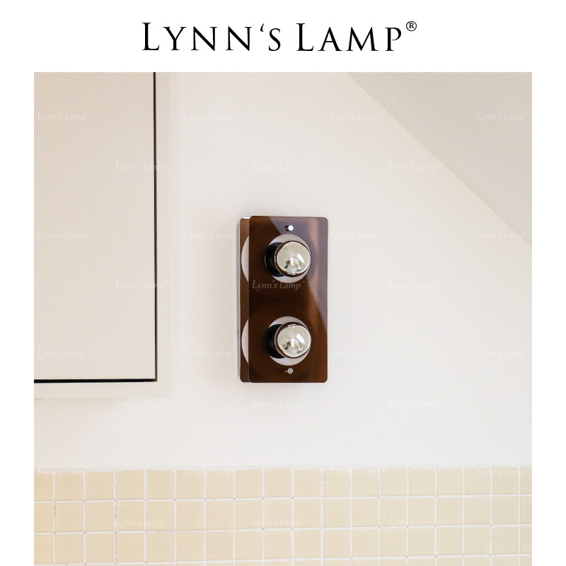 Lynn's立意 复古包豪斯壁灯 太空时代卧室床头客厅装饰氛围感灯具,家装灯饰光源,壁灯,淘宝优惠券,粉丝福利购,淘宝优惠卷