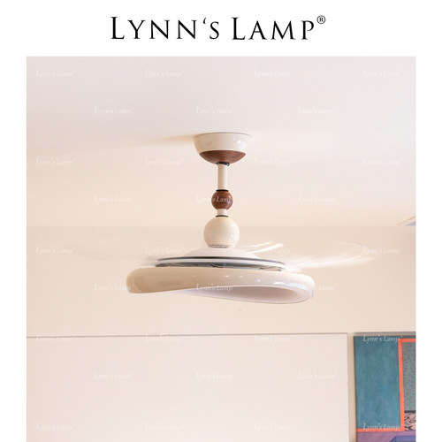 Lynn's立意中古风客厅风扇灯