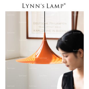 semi喇叭书房餐桌高级感灯具 丹麦北欧设计师餐厅吊灯 Lynn s立意