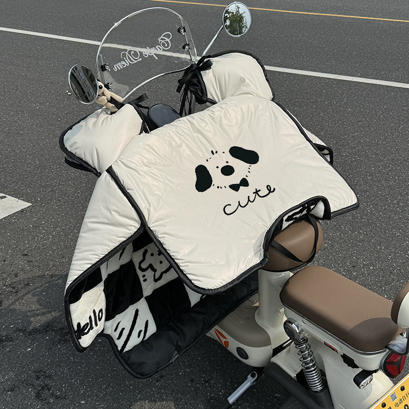 日本进口新款电动车挡风被