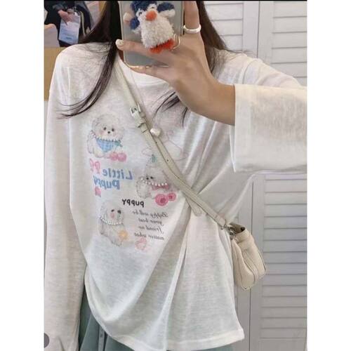 胖mm大码宽松显瘦减龄上衣服
