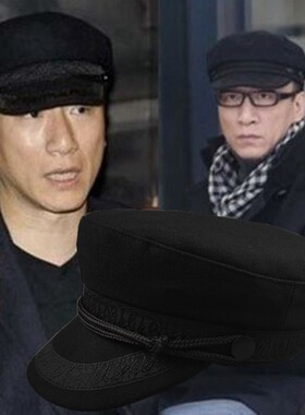 大头围男帽船长帽小头围女帽
