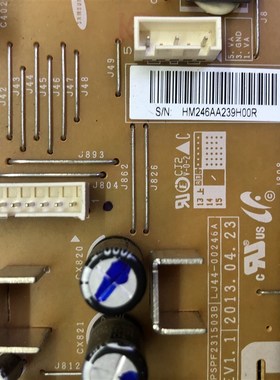 原装长虹3D43C2000 3D43V40电源板LJ44-002M46A PSPF231503B