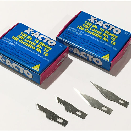X-ACTO线路板修补刀片修补刀柄PCB雕刻刀片11号16号(10盒包邮)