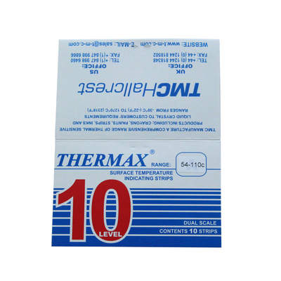 批英国进口THERMAX原装正品标签温度试纸热敏TMC测温试纸测温贴片
