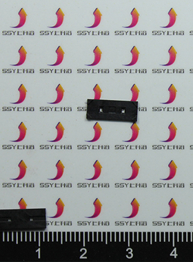 49S 晶振垫片 l防振动垫片 晶体垫片 绝缘垫片 黑色 (50片)