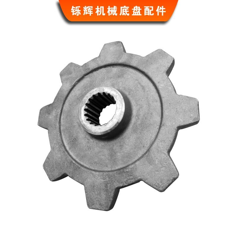 履带底盘运输车爬山虎驱动汽车后桥液压马达驱动轮农用机械配件