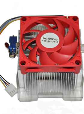 原装AMD铜芯4核CPU风扇散热器支持K8 FM1 FM2 AM2 AM3 AM4 AMDCPU饰品