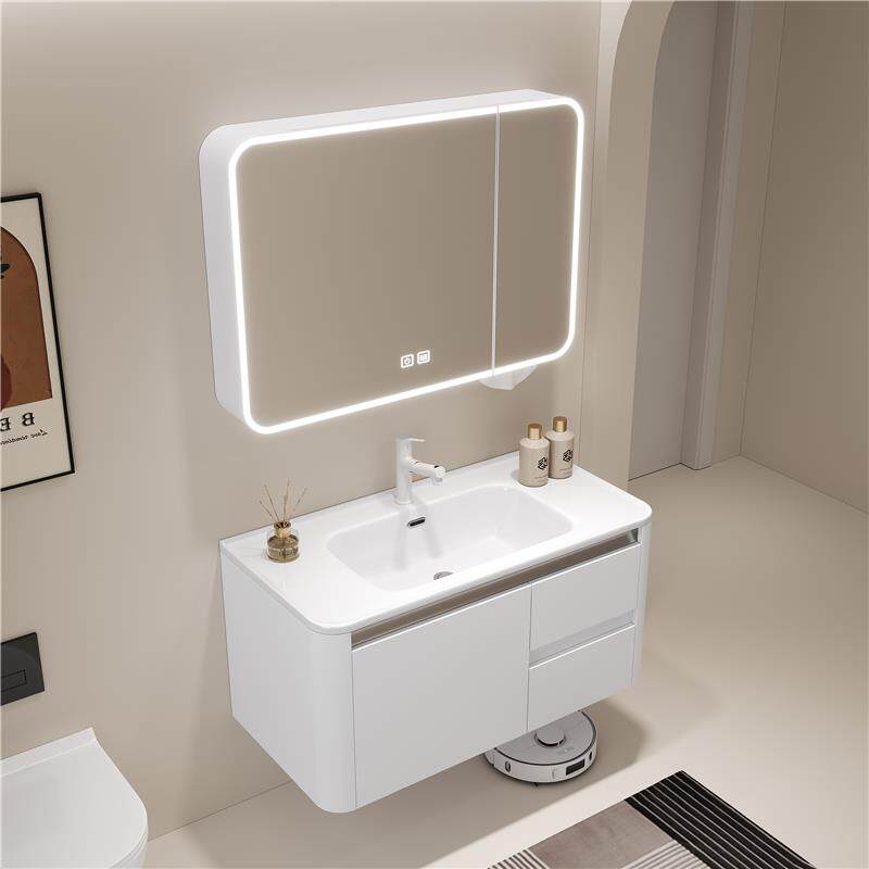 新款加厚蜂窝铝浴室柜卫生间洗手盆柜组合洗脸盆洗漱台阳台洗手池饰品