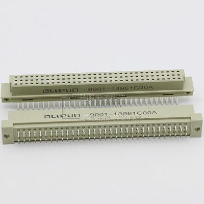 欧式插座 3*32 96P 9001-13961C00A 14961COOA 直针公 弯脚母座