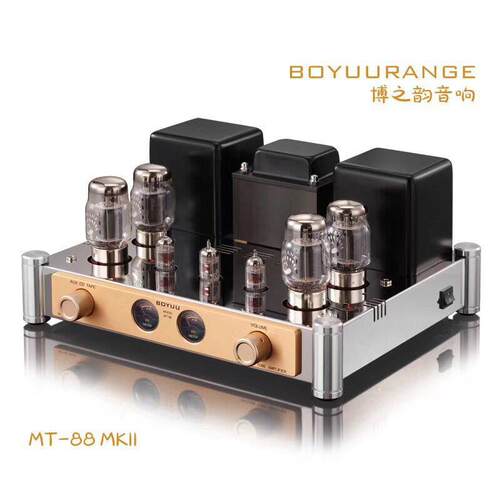 博韵音响MT-88发烧kt88推挽胆机功放 hifi大功率胆机电子管功放机