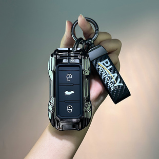 众泰t600大迈x5钥匙套sr7 sr9 t700智能z500遥控改装外壳z300包扣