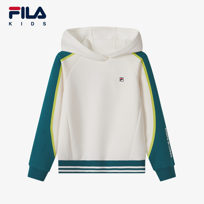 FILA斐乐大童女童连帽卫衣