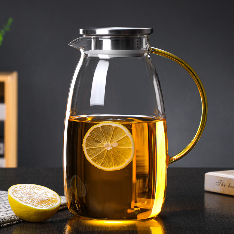 家用大容量耐高温玻璃冷水壶