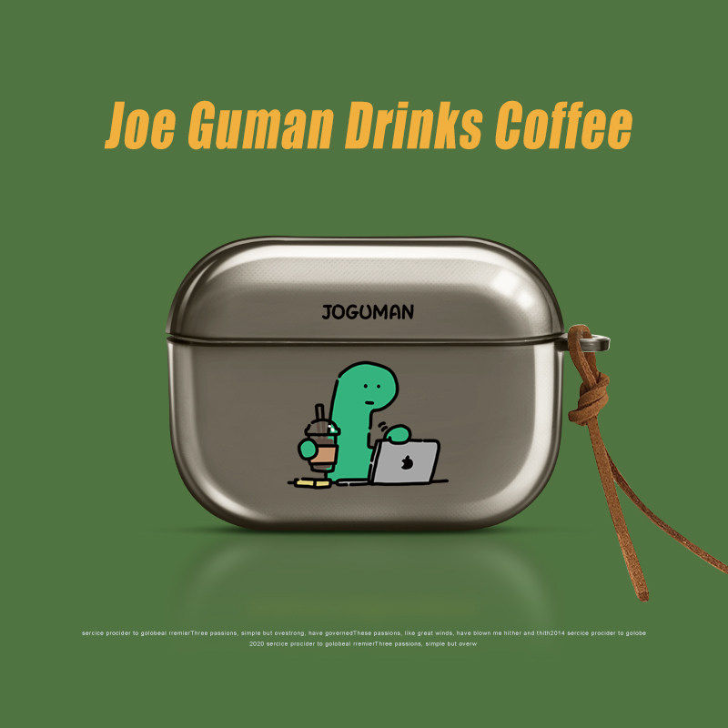 适用airpods4苹果耳机保护套2026新款pro3代透明黑色耳机套airpods外壳airpodspro2趣味乔古漫4代蓝牙耳机套