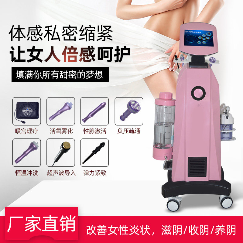女性私密护理仪器阴道检测冲洗紧致产后盆底修复美容院专用一体机