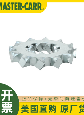 MCMASTER-CARR美国麦克马斯特原装内外齿镀锌钢锁紧垫圈95795A115