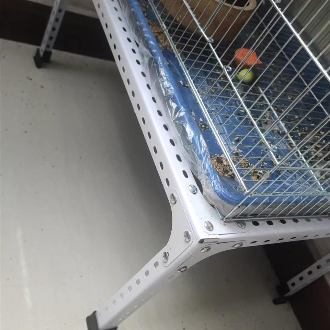 鸟笼底座支架放置架摆放架落地展示架脚架站架底架防潮防溅铁支架