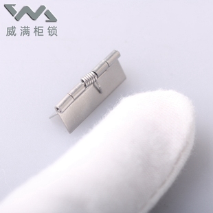 电气设备柜门小型铰链 五金折叠柜门合页 CL135 4不锈钢弹簧铰链