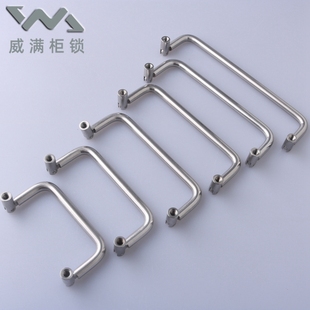 304不锈钢折叠活动拉手工业设备箱门把手LS509工具箱提手机柜把手