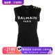 运动休闲T恤CF1ED001 BB02 BALMAIN 夏季 巴尔曼 女士T恤无袖