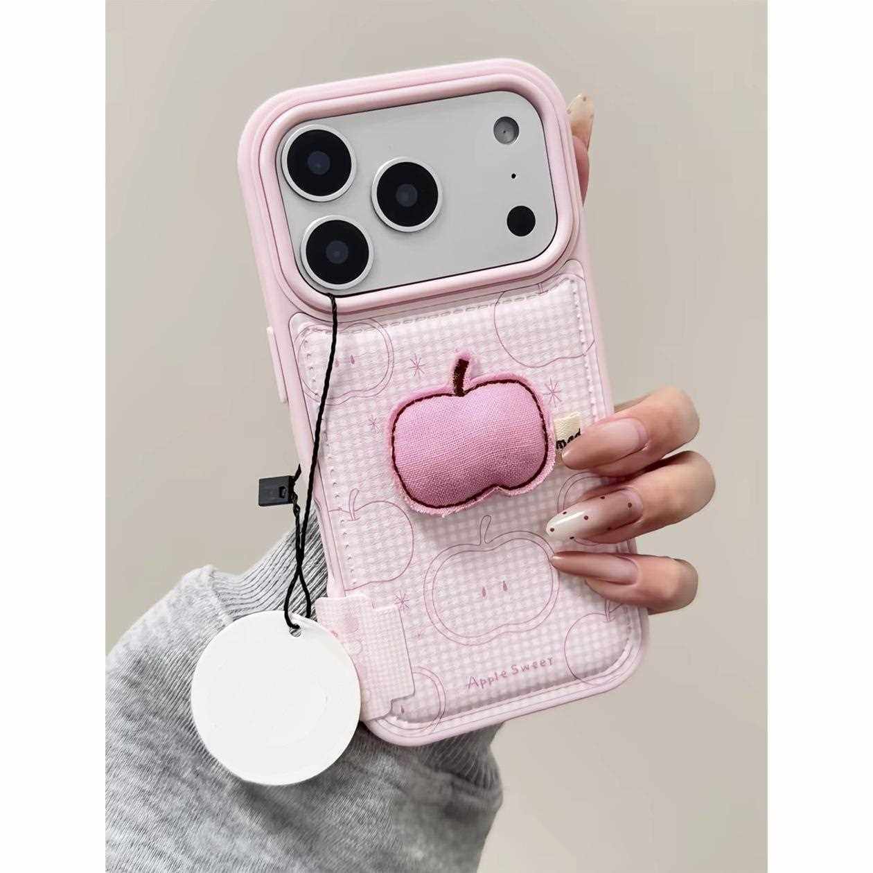 线条粉苹果适用苹果17promax卡通可爱iPhone16pro个性15新款14流新款适用于苹果17promax手机壳iphone16巨好,3C数码配件,手机保护套/壳,淘宝优惠券,粉丝福利购,淘宝优惠卷