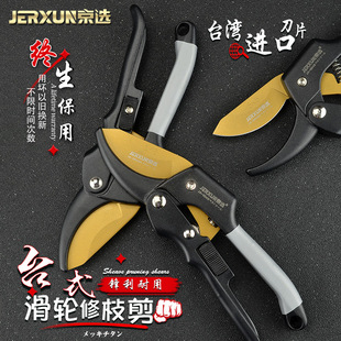 京选进口果树修枝剪刀园艺修剪树枝园林省力修花枝剪强力粗枝