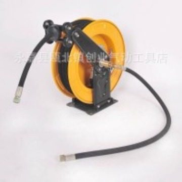 自动伸缩高压水鼓/洗车机店自动卷管器 高压水鼓耐用盘管