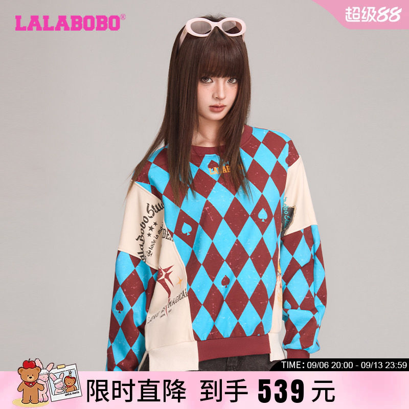 LALABOBO潮牌原创新款上衣卫衣