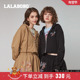 卫衣女长袖 新款 官方正品 LALABOBO24年夏季 早秋连帽美式 潮上衣外套