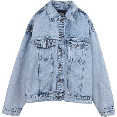 LALABOBO休闲复古风夹克外套