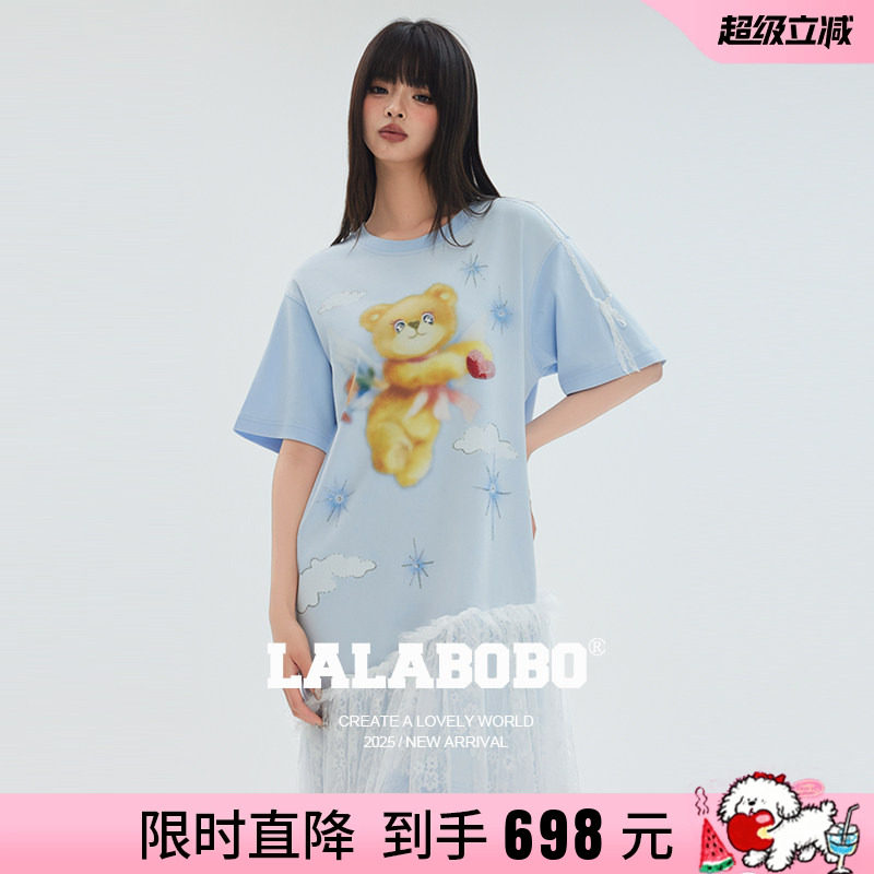 LABO天使熊蕾丝连衣裙