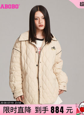LALABOBO2024冬季新款休闲羽绒服