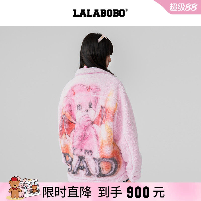 LALABOBO毛绒24年秋冬外套