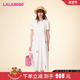 新款 简约软糖兔甜美可爱短袖 连衣裙女 LALABOBO24夏季 LBDB WLZY21