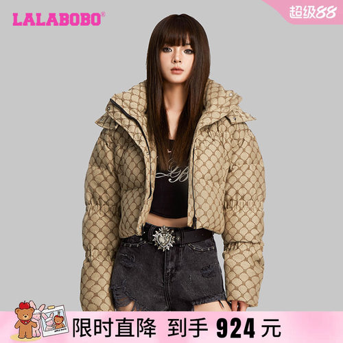 LALABOBO女防寒保暖羽绒服
