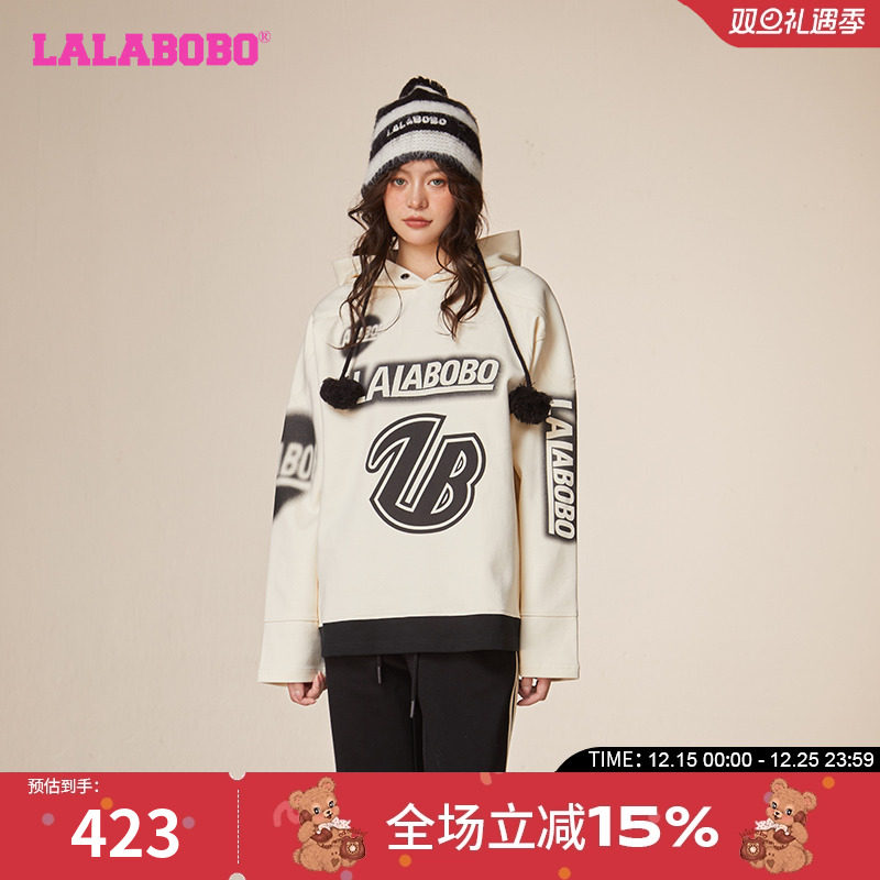 冬季套头卫衣可爱宽松