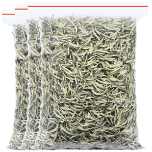 陈一凡白毫银针500g茶叶月光白云南白茶古树茶特级2017年白茶散装